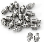 Ldexin 20pcs M10 Straight Hydraulic Grease Fitting M10, 20pcs, Silver. Fixed Price $12.58.