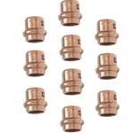 Viega Propress 3/4 In. Press Copper Cap (10-pack). Fixed Price $17.99.