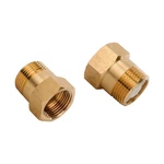 Nunu Fer 2pcs One Way Brass Check Valve Non Return 3/4" Female To Male T.... Fixed Price $17.34.