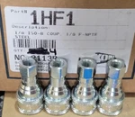 Dixon 1hf1 1/8" Female Iso-b Interchange Hydraulic Coupler Steel F-nptf Qty 4. Fixed Price $49.98.