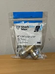 Sharkbite Max Cross Tee 3/4" X 1/2" For Pex, Copper, Cpvc, Pe-rt. Fixed Price $16.99.