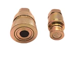 A&i "flat Faced" A-ff2514fps Male/female (1/4" Npt) Hydraulic Quick Coupler. Fixed Price $59.95.