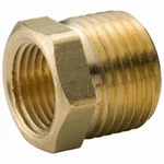 Merit Brass X114-2008 Hex Head Pipe Bushing, 1-1/4 X 1/2 In Nominal, Mnpt Fnpt. Fixed Price $37.72.