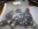 Smc Kv2t11-36s Tkvd09 Union Tee 3/8" Fitting Connectors Qty 8. Fixed Price $50.00.