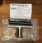 Dixon T7mp-150pm 1.5" Tri-clamp High Purity Sanitary Biopharm Tee 316l Stainless. Fixed Price $35.00.