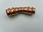 Mueller Streamline Rp03030 3/4" Acr Copper Press 45 Elbow. Fixed Price $34.99.
