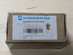 Hydro Master 0571800 1/8 Inch Brass Automatic Air Vent Valve 150psi 240 F. Fixed Price $10.19.