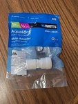 Watts Push To Connect Aqualock Adapter, 1/2 Male Npt 3/8 Cts 3501-0808. Fixed Price $7.99.