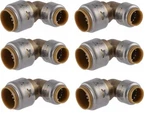 Sharkbite Ur274a 3/4" X 1/2" Lead Free Plumbing Pipe Elbow - Pack Of 6. Fixed Price $83.89.