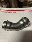 Viega 1" X Propress 45 Elbow 316 Stainless Steel Coupling. Fixed Price $94.88.