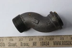 Wal-rich Offset Swivel Malleable Iron Black 1-1/4" Mip For Gas Meters. Fixed Price $8.87.