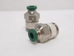 192039 New-no Box; Parker W68plp-3-4 Lot-2 Male Connectors; 3/16"ptc X 1/4npt. Fixed Price $11.98.
