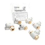 Lot Of 6 Smc Kq2z08-03as One-touch Male Elbow 8mm To Rc3/8, -100 Kpa 1 Mpa. Fixed Price $40.00.