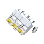 50 Pcs Cat7 Cat7a Rj45 Connectors, Plugs, Sheilded 8p8c .... Fixed Price $69.99.