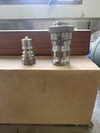 New Set Of Parker Sh2-62 Quick Connect Coupling & Sh2-63 Nipple, 1/4" Fnpt. Fixed Price $35.00.