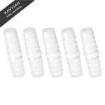 Quickun Plastic Hose Barb Fitting, 3/8" X Barbed Splicer 3/8 Inch, White. Fixed Price $9.72.