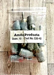 Amflo Pneumatic C20-42 Steel Hose Barb Coupler Type D Pack Of 10. Fixed Price $18.99.