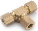 Lot (5) Anderson Metal Brass 3/8" Compression Tee Tees Plumbing Tubing. Fixed Price $16.99.
