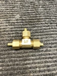 New Everbilt Compression Tee Fitting Brass 3/8" Od Lfa-114. Fixed Price $7.50.