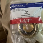 Jones Stephens C77453lf 1.25" Plumbite Push On Cap For Pex, Cpvc, Pe-rt & Copper. Fixed Price $19.99.