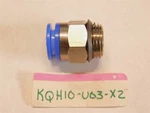 2 Smc Kqh10-u03-x2 Kq (uni) One Touch Half Union R 3/8" Port To 10mm Tube. Fixed Price $16.99.
