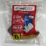 Charlotte Connectite 1-1/2" Pvc Dwv 45 Degree Elbow *395. Fixed Price $8.99.