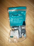 Sharkbite 1/2" X 3/8" Od Comp Dual Shut-off Valve 1642699 -nip. Fixed Price $24.99.