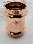 (qty 5) Wolverine Brass 99656 1-1/2 Cxc Copper Press Coupling Without Stop. Fixed Price $89.86.