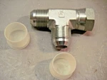 Parker Triple-lok 12 R6x-s Swivel Nut Run Tee Fitting. Fixed Price $16.34.