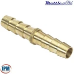 New! 129-2 Mettleair Brass Hose Splicer 1/8" Id Barb X. Fixed Price $7.52.