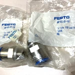 Lot Of 2 New Festo Qs-g1/2-16 Pneumatic Push-in Fitting #186105 For Pun And Pan. Fixed Price $13.01.