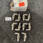 (10) Legris S/s Stainless Steel 90 Male Elbow 3889-56-14 1/4"od 1/4"npt. Fixed Price $159.74.