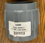 Zoro Select 9835-030 Cpvc Female Adapter, Schedule 80, 3" Pipe Size, Fnpt X. Fixed Price $50.00.