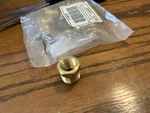 Lot Of 10, Brass Reducing Fitting Bushing, 1/4" Female Npt X 3/8" Male Npt, New. Fixed Price $19.75.