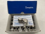 New Swagelok Ss-600-2r-6 Tube Adapter Elbow 3/8 , Od Fitting, Box Of 5 Pcs. Fixed Price $250.00.