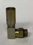 Eaton 06u-r68 3/8in Hose X 1/2in Sae O-ring 90deg Fitting Qty.1 New. Fixed Price $30.00.