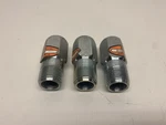 Zoro Select 0338203664 3/4" Male Npt Carbon Steel Hex Head Bull Plug (lot Of 3). Fixed Price $37.00.