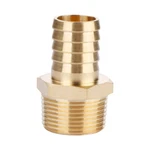 U.s. Solid 3/4" Hose Barb Brass Fitting, Npt Male, 1pc. Fixed Price $8.36.