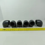 Gsr D2464 Sch80 2" Fpt Pvc Elbow 90 Gray Lot Of 5. Fixed Price $25.67.