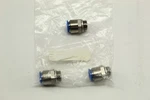 Festo Qs-g3/8-12 Push In Fitting (lot Of 3) New Bag. Fixed Price $15.00.