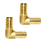 Joywayus 2pcs 5/8" 16mm Hose Id/hose Barb 90 Degree L Right Angle Elbow Union Fi. Fixed Price $21.95.