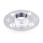 B & K 511-607bg Low Lead Galvanized Malleable Iron Floor Flange 1-1/2 Fpt In.. Fixed Price $18.10.