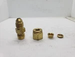 Swagelok B-400-6-4an Brass Male Connector 1/4" Od Tube An Fitting, Nnb. Fixed Price $15.96.