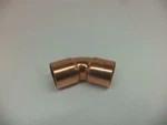 New 25 Pack Mueller 3/4" Copper Fitting 45 Degree Elbow Cxc Wb03034 R10tc. Fixed Price $47.97.