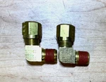 (lot Of 2) Midland Industries 90 Deg Elbows, 1/2 In Tube Od X 3/8 Pn. Fixed Price $29.99.