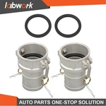 Labwork Quick-connect 3" Cam Groove Fitting Female C-type Aluminum 2pcs. Fixed Price $20.88.