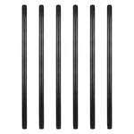 Geilspace 6 Pack 3/4" X 48" Pre-cut Black Metal Pipe, Industrial Steel Fits S.... Fixed Price $65.04.