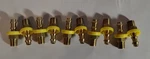 Dixon 2720402c 1/4"id Hose X 1/8" Nptf, Hex 7/16"brass Push- Barb Lot Of 10. Fixed Price $15.90.