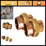 2-pack 3/4" Copper Union Sweat Fittings, Safe For Drinking Water, Usa Made. Fixed Price $59.99.