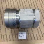 New Eaton Hansen Series Ll20-hk Stainless Female Coupling 2 1/2 Fpt. Fixed Price $59.99.